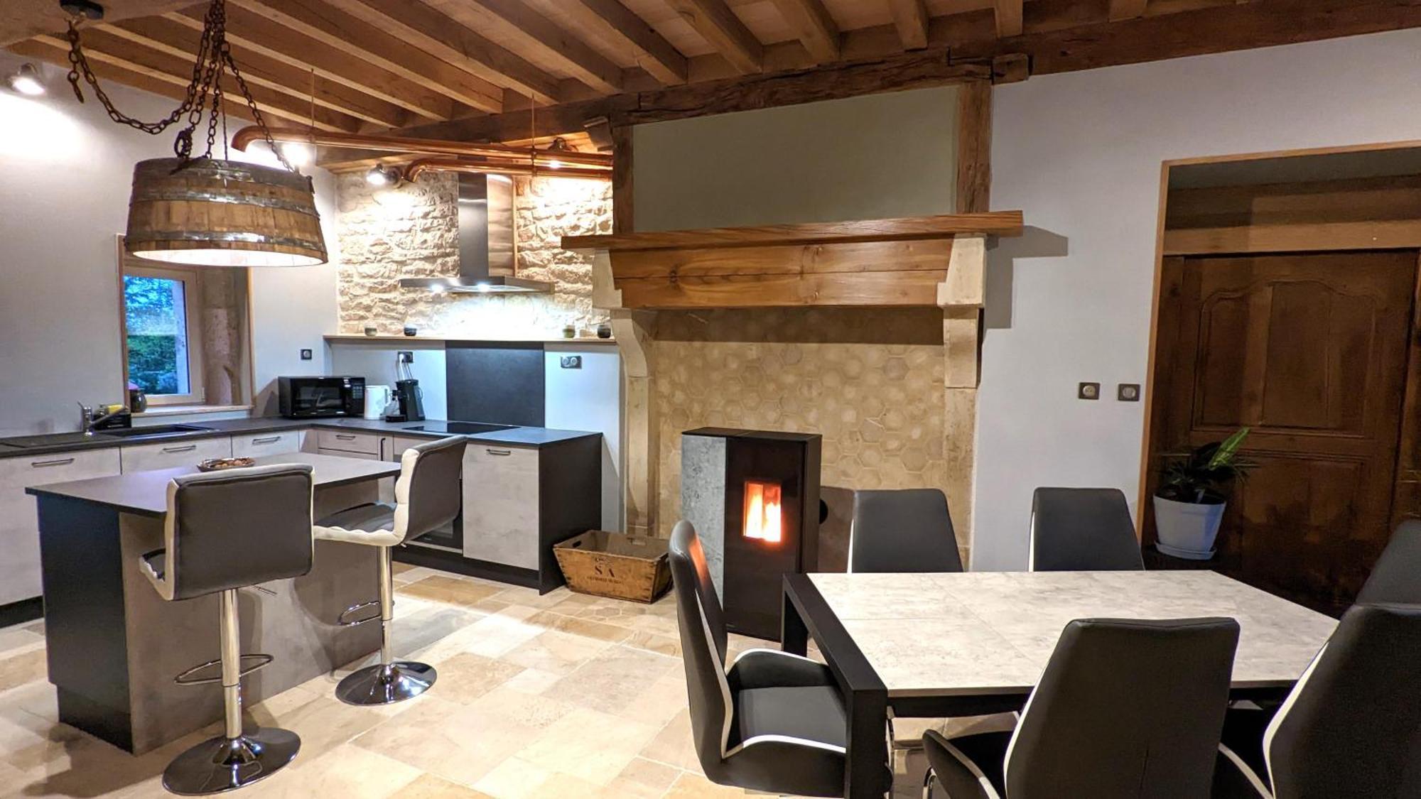 La Ferme Du Chateau Beire-le-Châtel Dış mekan fotoğraf